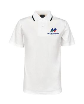 Micro Mesh Polo With Double Stripe Collar