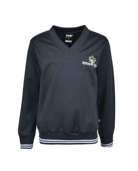 V-Neck Windcheater - Stripe Bands