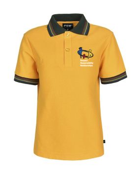 S/S Polo - Stripe Collar & Armbands