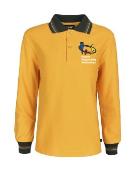 L/S Polo-Multi Stripe Collar