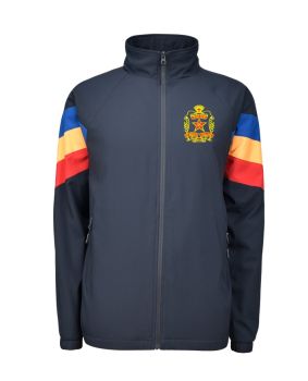 Microfibre Jacket with Contrast Sleeve Panels