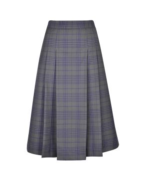 Knife Pleat Skirt -  Calf Length