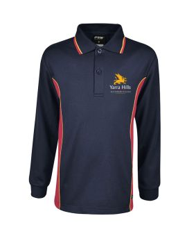 LS CB Mesh Panelled Polo