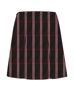 Pleated Skirt with Adjustable Waist