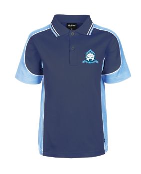 SS Polo with Shoulder Panels