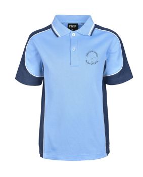 SS Polo with Shoulder Panels