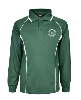 LS Mesh Polo-Contrast Panel & Piping