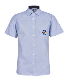 SS Shirt - Contrast Inside Neck & Placket