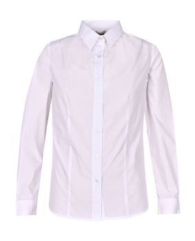 Point Collar Long Sleeve Shirt
