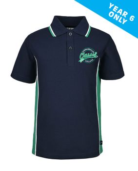 S/S Pique Panelled Polo