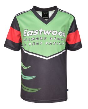 S/S Sublimated V-Neck T-Shirt