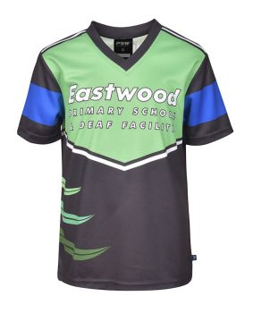 S/S Sublimated V-Neck T-Shirt