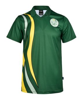 S/S Sublimated V-neck Polo
