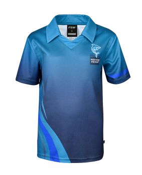 S/S Sublimated V-neck Polo