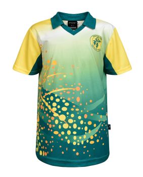 S/S Sublimated V-neck Polo