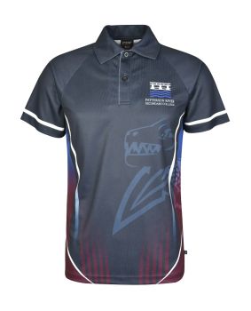 S/S Sublimated Raglan Polo