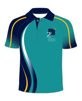 S/S Sublimated Raglan Polo