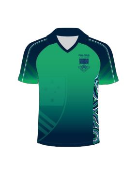 S/S Sublimated - V Neck Polo - Raglan