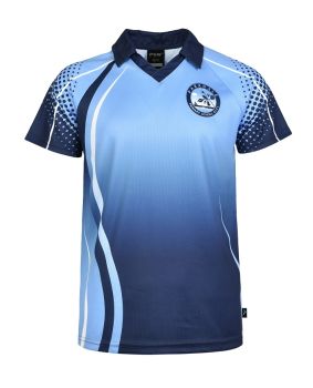 S/S Sublimated - V Neck Polo - Raglan