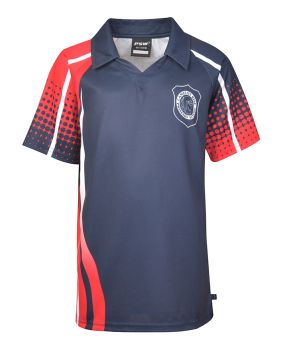S/S Sublimated - V Neck Polo - Raglan