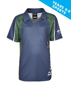 S/S Sublimated - V Neck Polo - Raglan