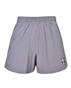 Girls Lined Sport Short with Double Piping