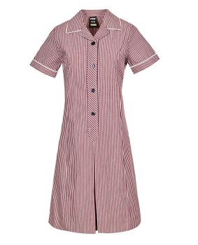 Summer Dress - Contrast Collar & Cuffs
