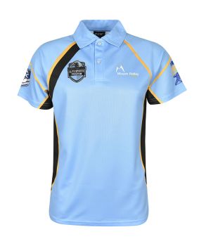 S/S Sublimated Polo-Raglan Sleeve with No Side Flag