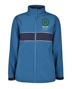 Bonded Jacket With Horizontal Panel