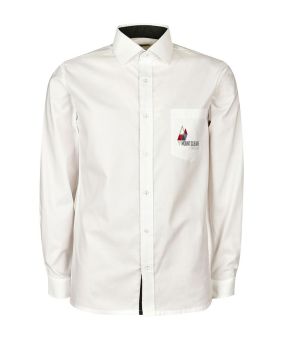 LS Shirt - Contrast Inside Neck & Placket