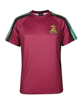 Sublimated S/S Crew Tee with Mesh Side Panels