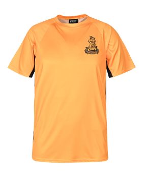 Sublimated S/S Crew Tee with Mesh Side Panels