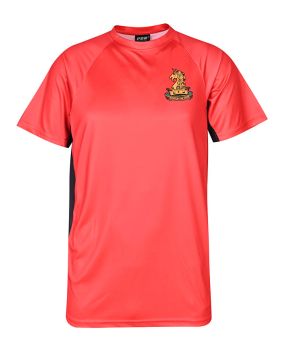 Sublimated S/S Crew Tee with Mesh Side Panels