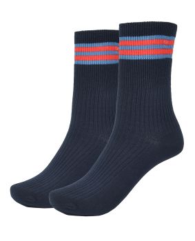 Stripe Crew Sock - 2 Pack