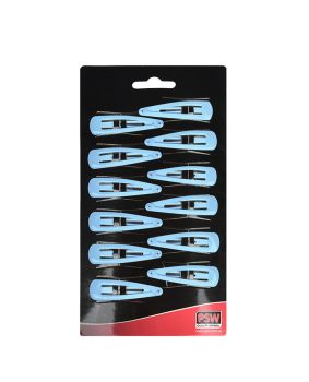 Snap Hair Clips - 12 Pack