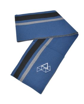 Linked Hem jacquard Scarf
