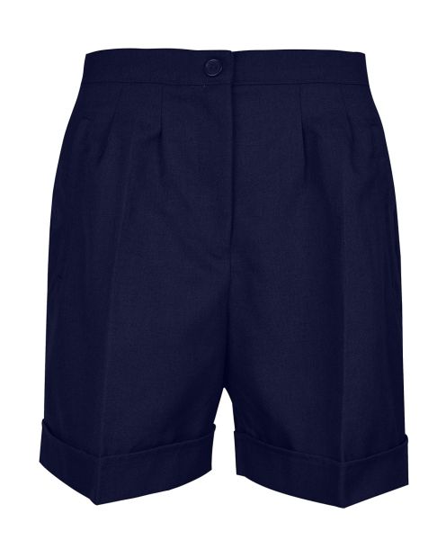 Ladies Tailored Shorts Adjustable Waist